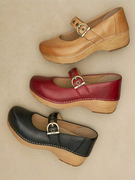 Dansko Shoes - Honey XP Dansko Pro Mary Jane Clogs Burnished Comfort Cottagecore Boho Chic🌿